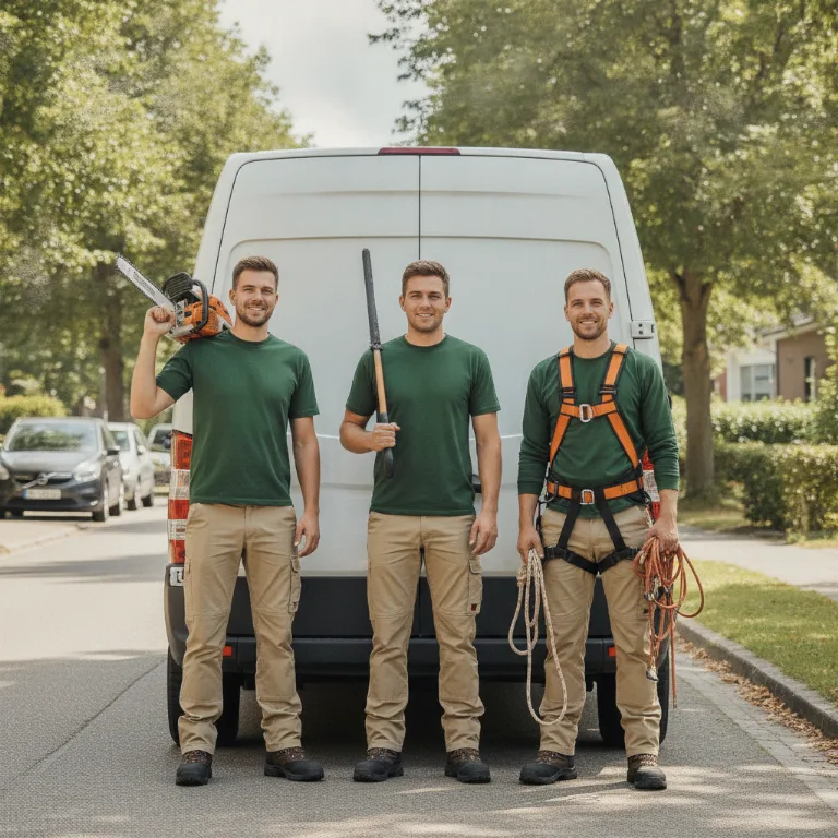 Baumfällung Team in Graz